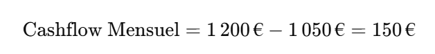 formule cashflow